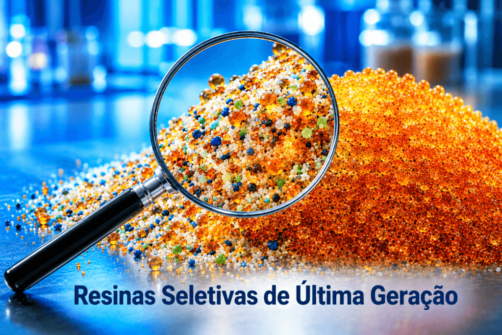 Meios filtrantes para tratamento de água industrial