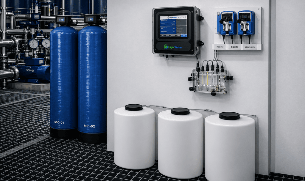 Sistema de tratamento de água industrial HigieWater